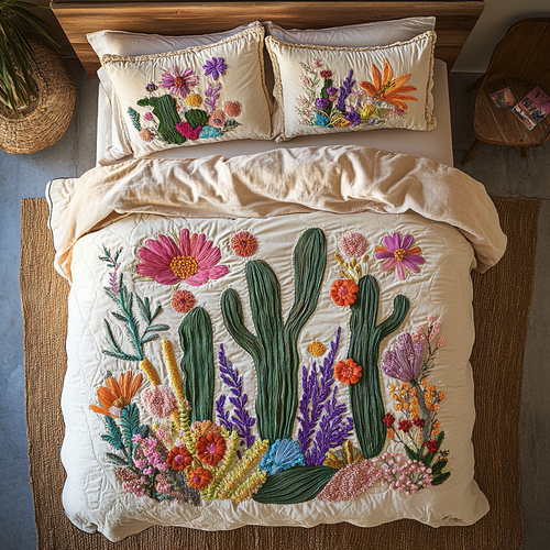 Wild Cactus WU2101017CL Duvet Cover Set