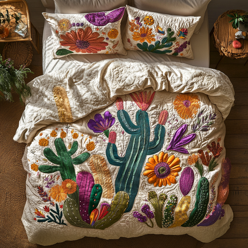 Wild Cactus WU2101018CL Duvet Cover Set